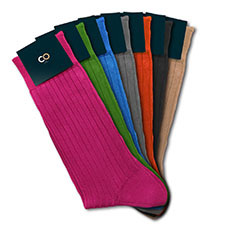 Lot de chaussettes en fil d'Ecosse